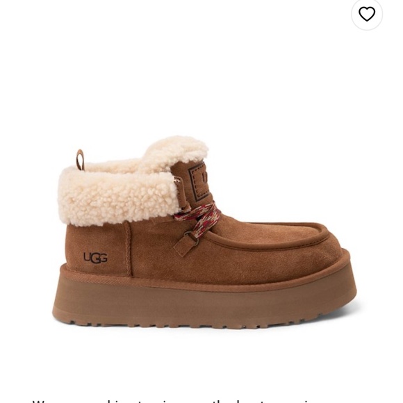 Ugg Funkura Booties Size 8 - Picture 6 of 6